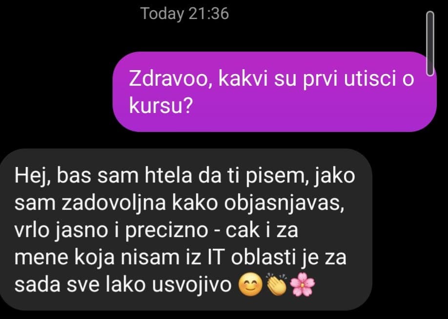 Iskustvo korisnika 20