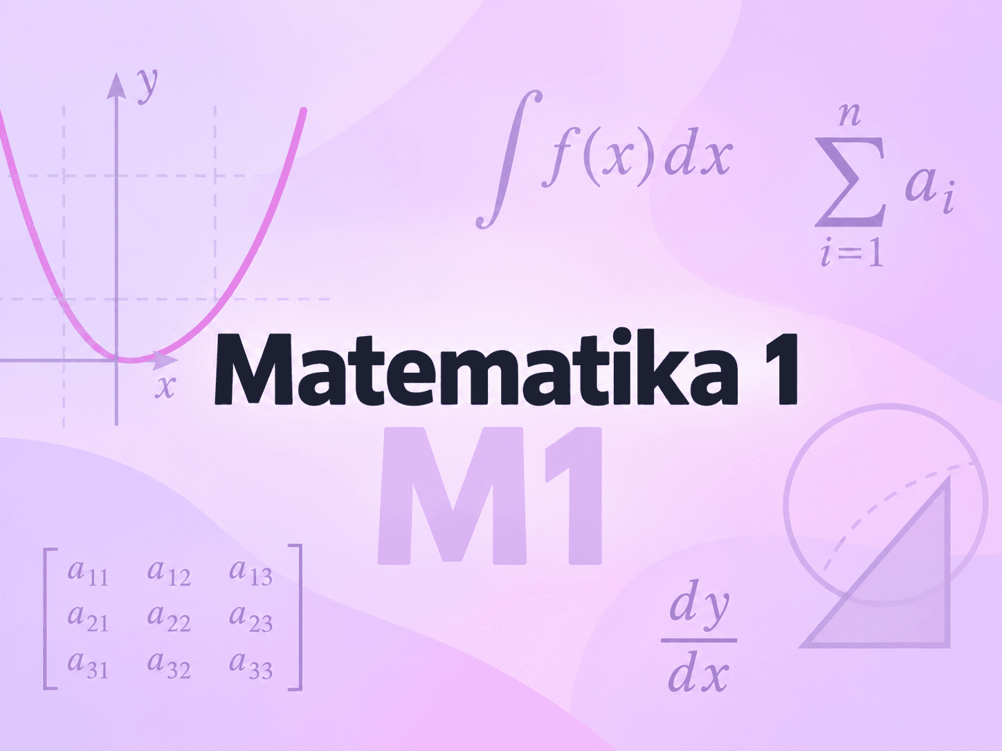 Matematika 1 – vizual