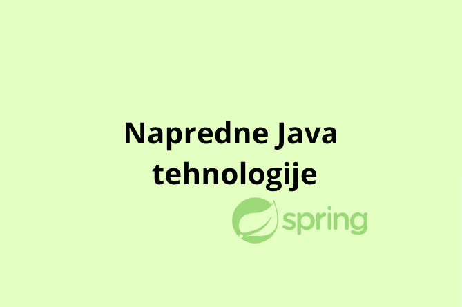 Napredne Java tehnologije – vizual
